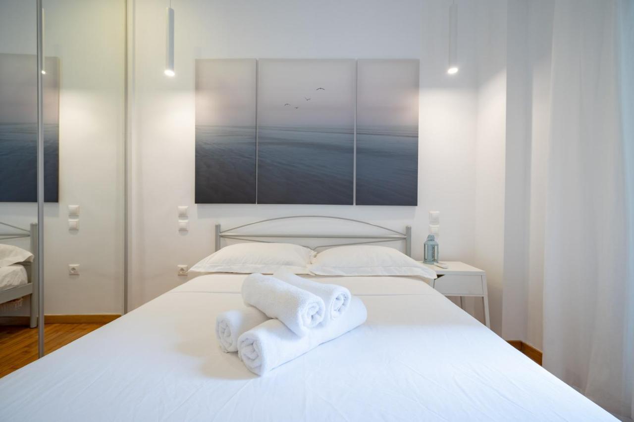Athens Central Train St. Flat For 4 Pers By Mps Apartment Bagian luar foto